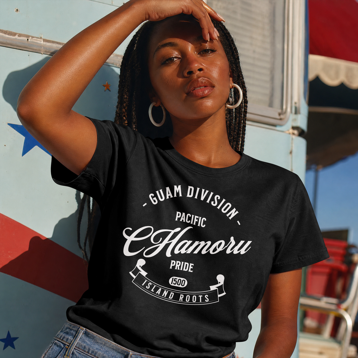 Guam Division CHamoru Pride Premium Tee