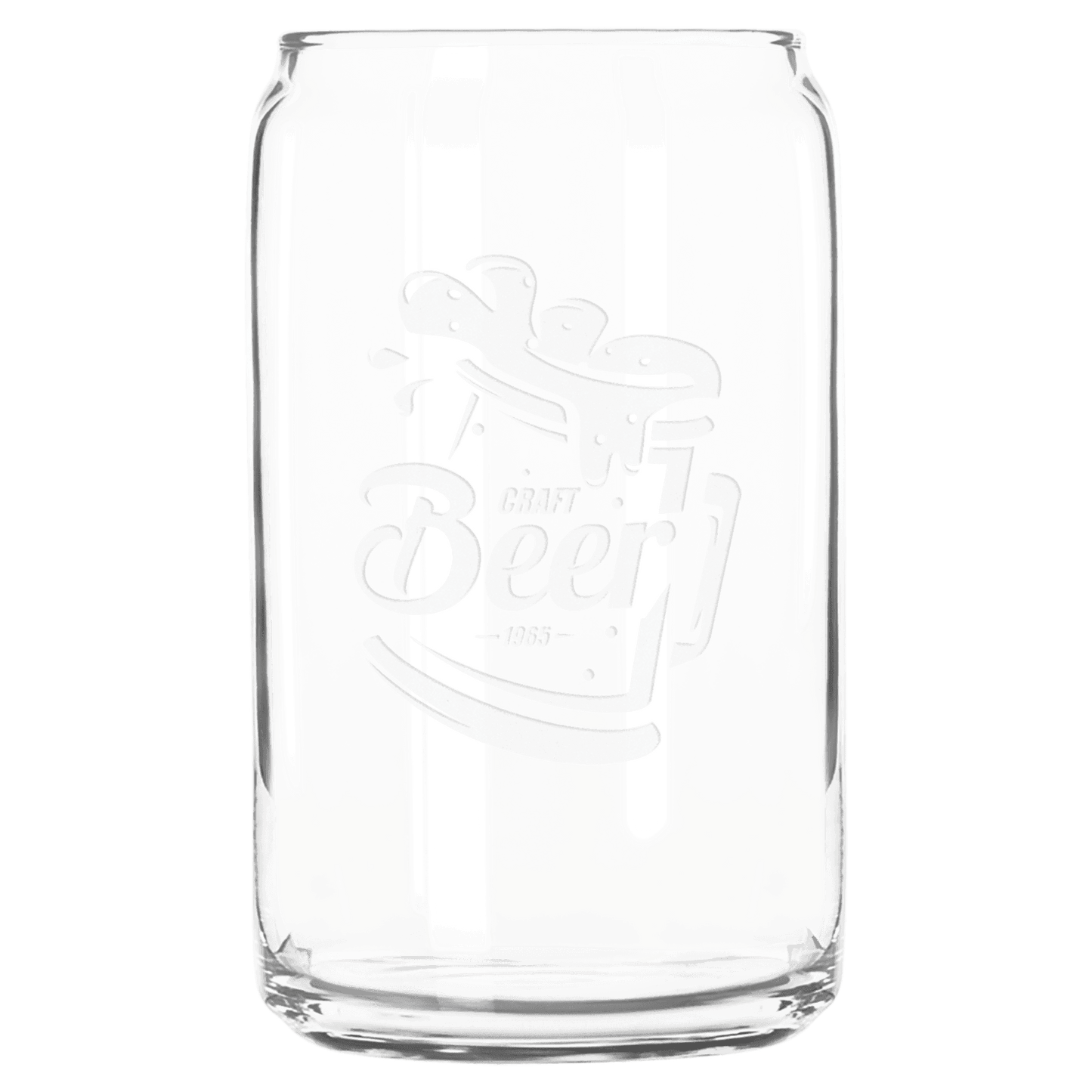 16 ounce Beer Can Glass
