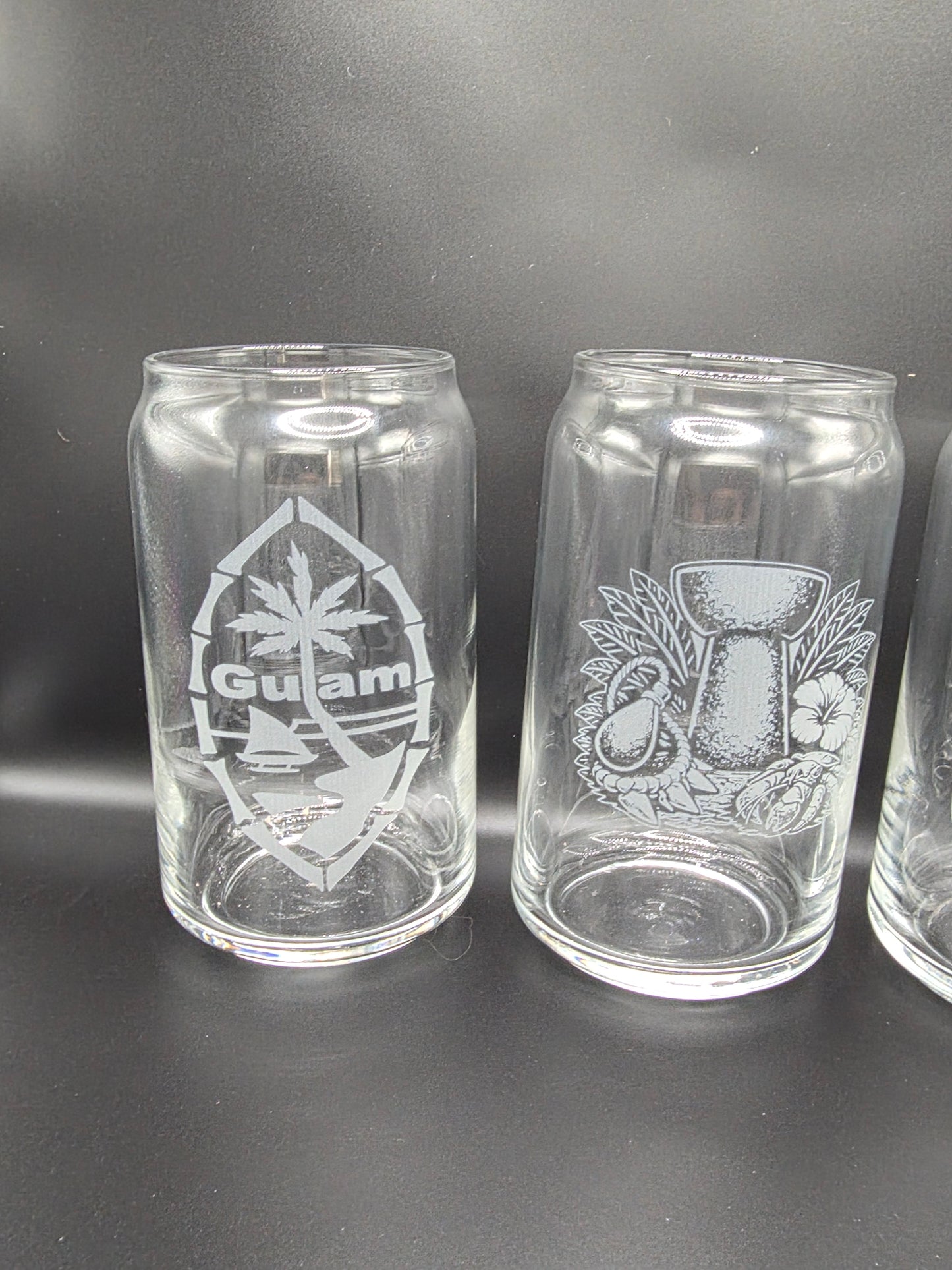 16 ounce Beer Can Glass