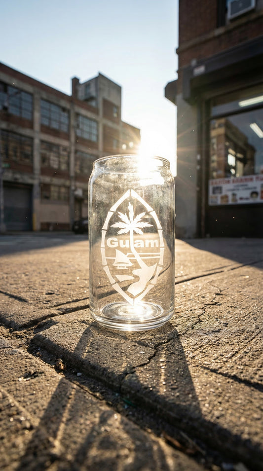 16 ounce Beer Can Glass