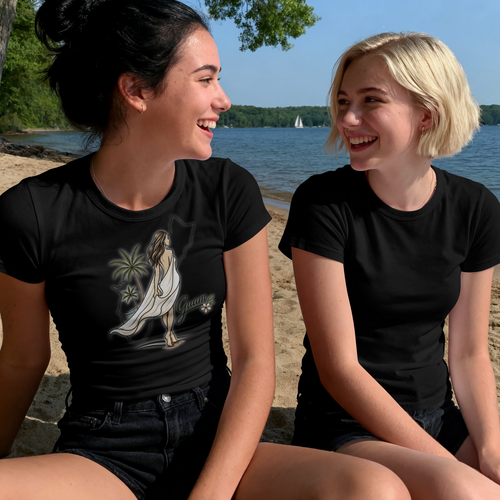 Chamorrita Guam Outline Tee