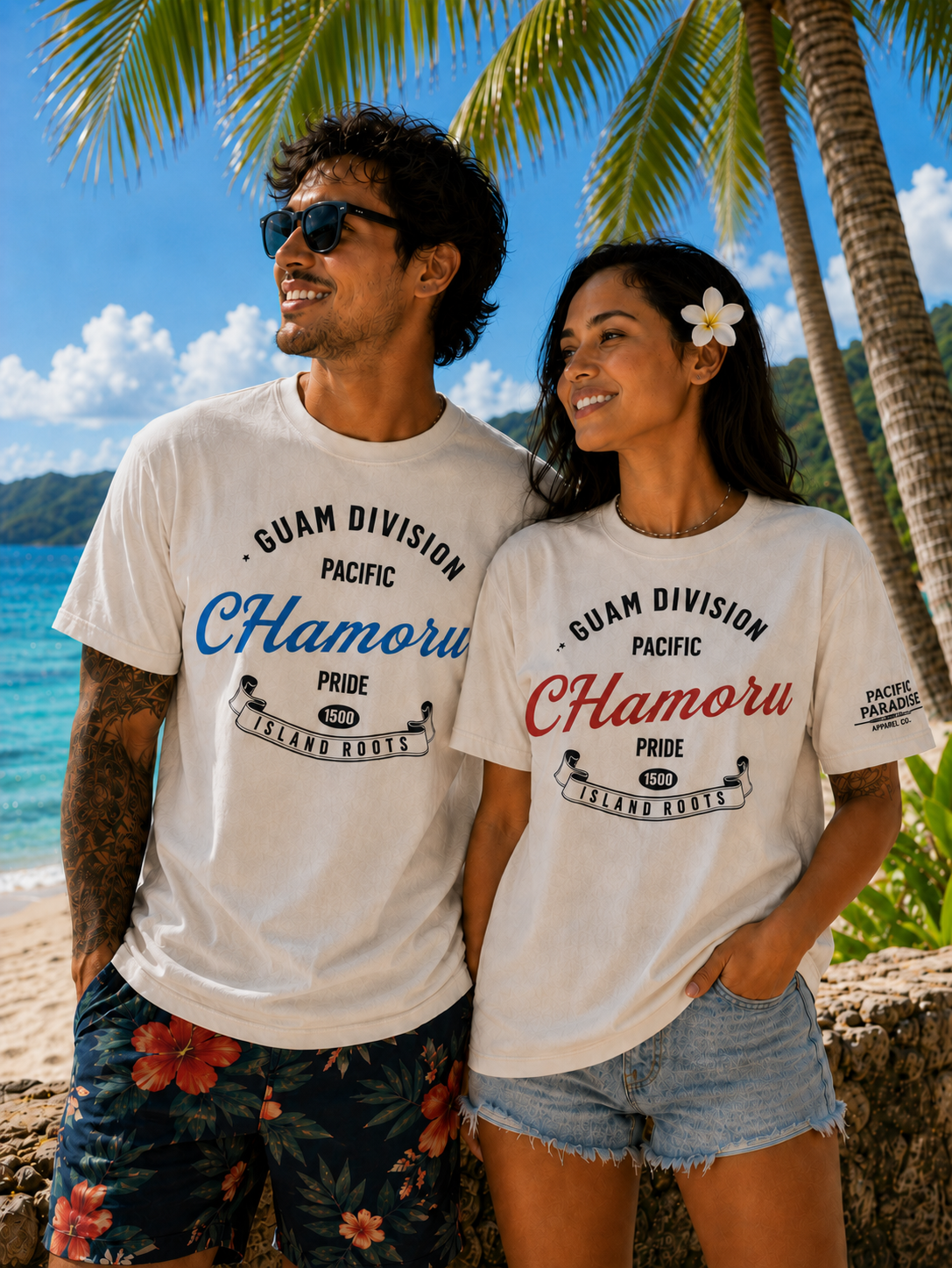 Guam Division CHamoru Pride Premium Tee