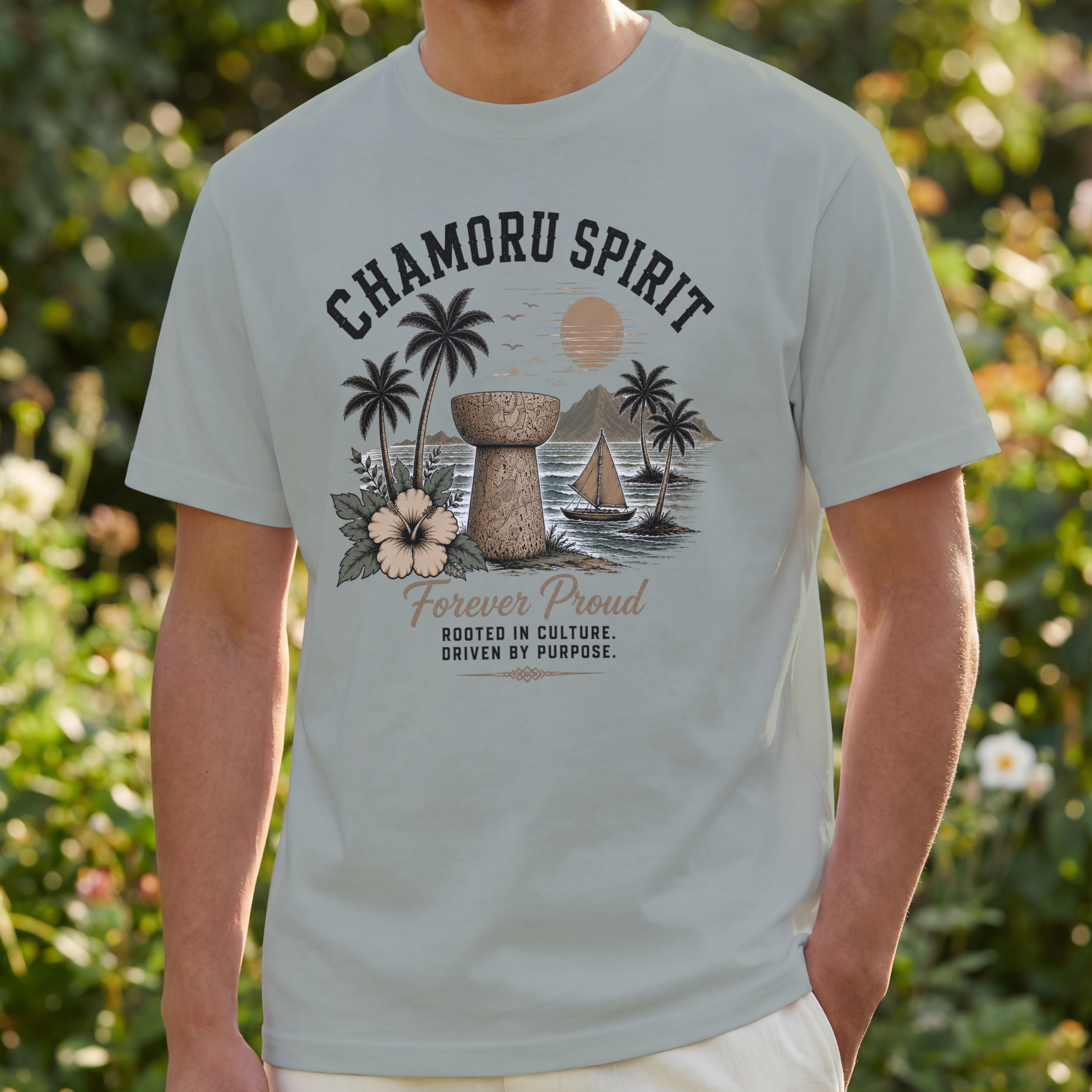 CHamoru Spirit Forever Proud Tee