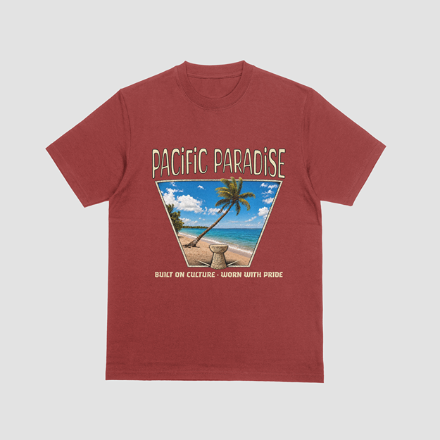 Pacific Paradise Coastal Heritage T-Shirt