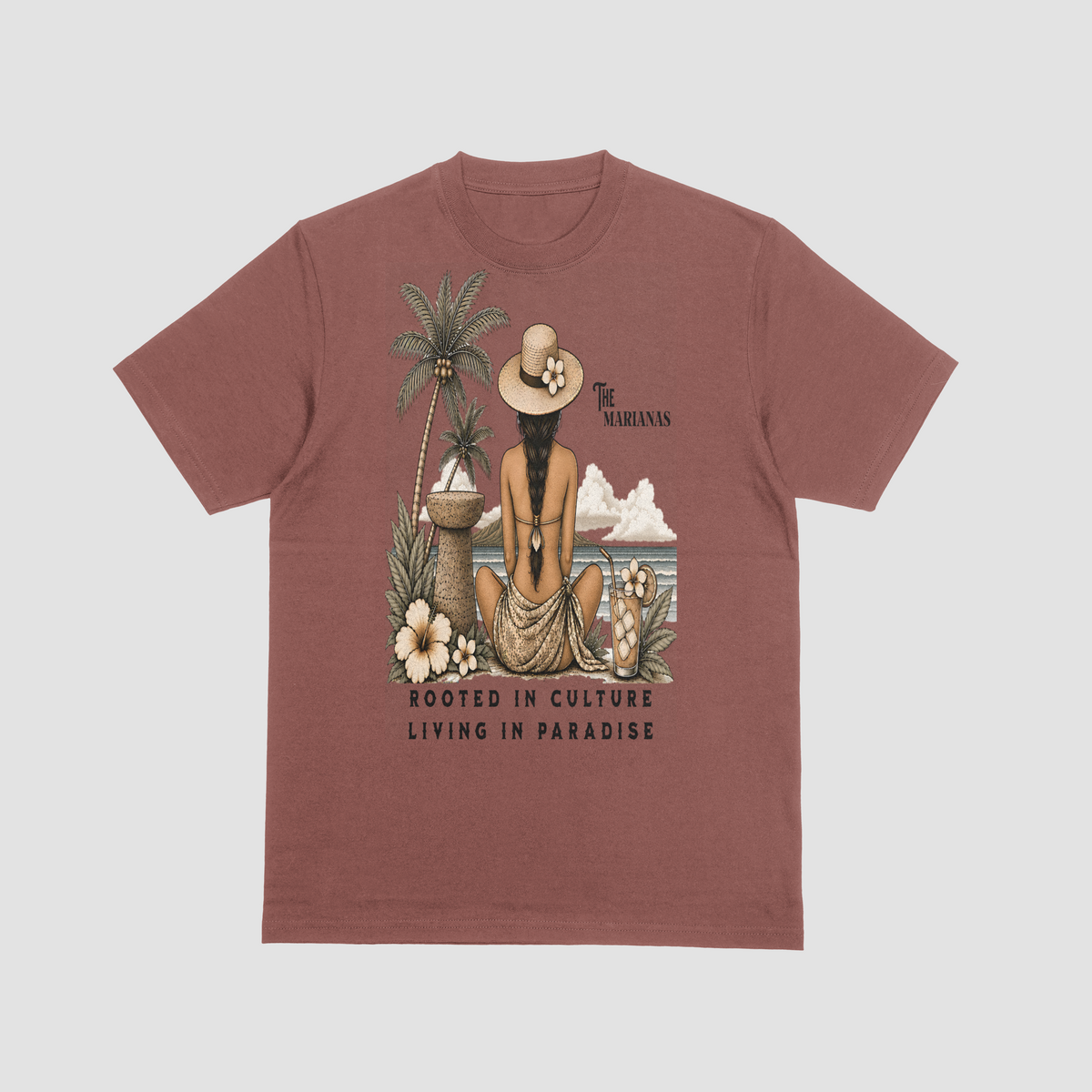 The Marianas: Rooted in Culture Sunset tee